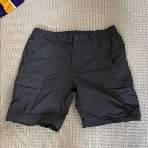 North face Men's Black Cargo Shorts